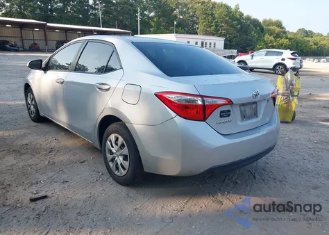 2015 Toyota Corolla L из США, поврежденный, VIN 2T1BURHE0FC464065